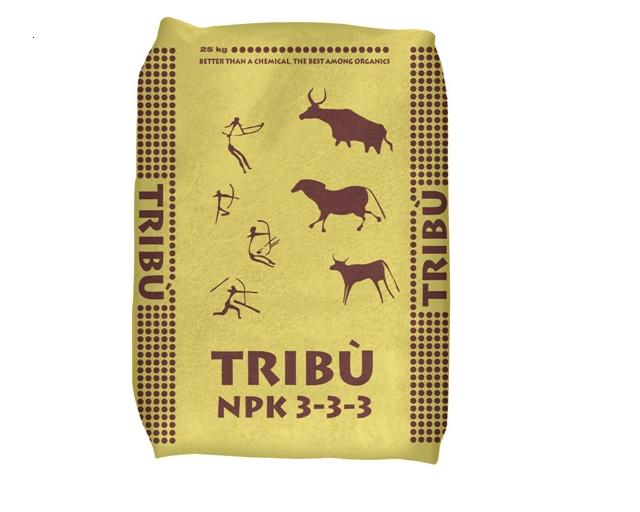 Tribu 3-3-3 pelleted organic manure 25 kg