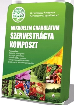 BIOMASS Organic fertiliser granules 10 l